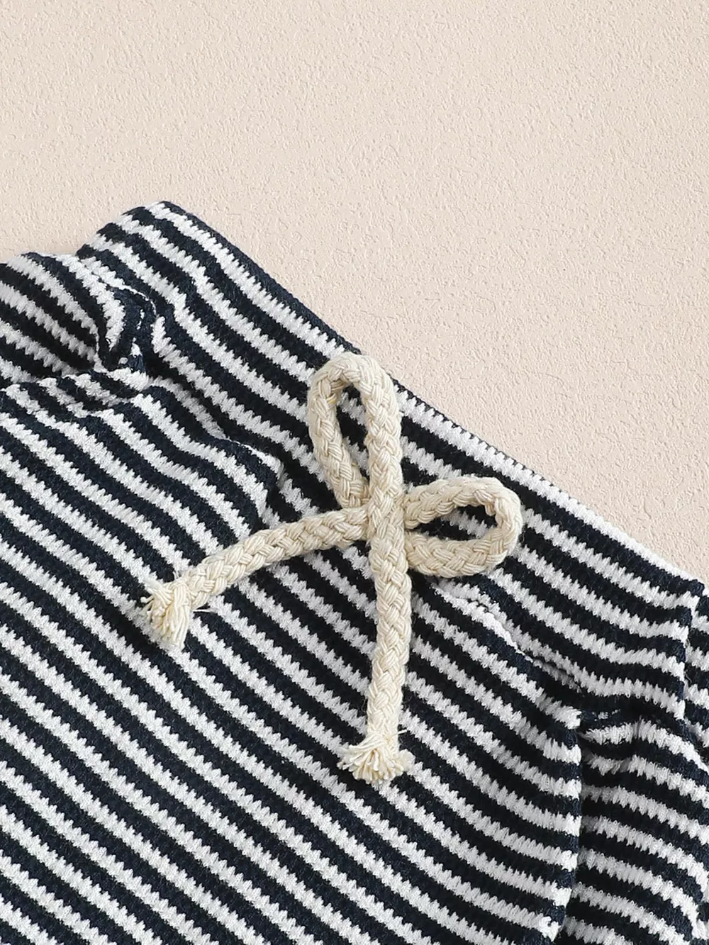 Children's Striped Pocket Sweatshirt & Pants Set, image 4
