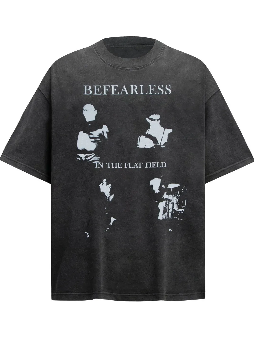 Men's Graphic Round Neck Short Sleeve T-Shirt