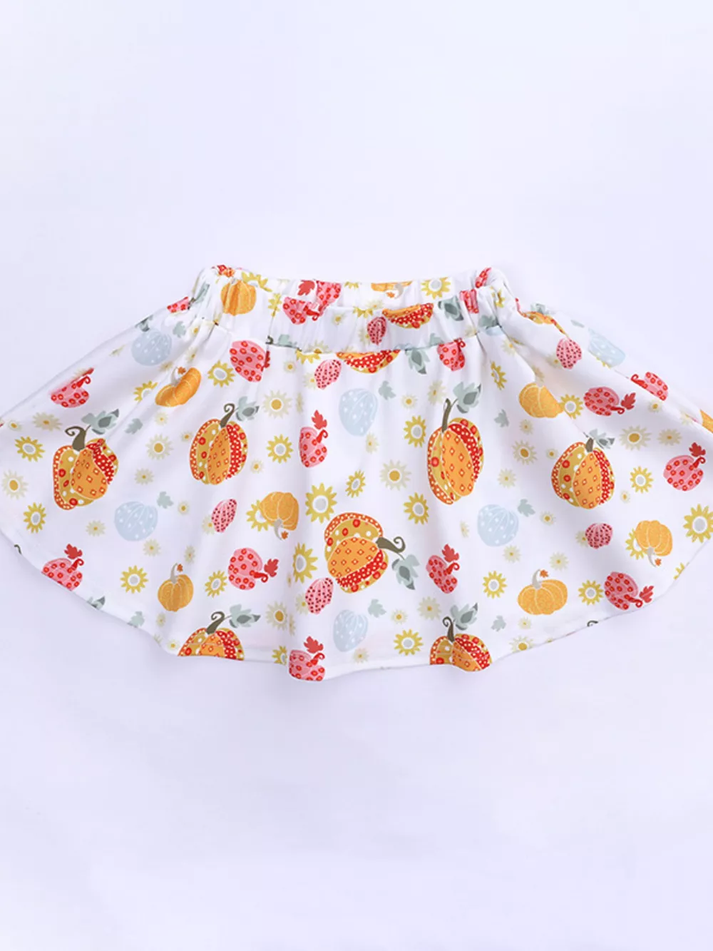 Children's First Thanksgiving Top and Skirt Outfit Set, image 6