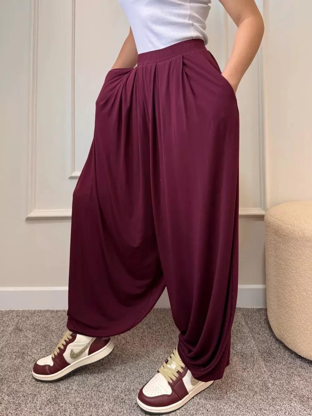 High-Waisted Wide-Leg Pants, image 17