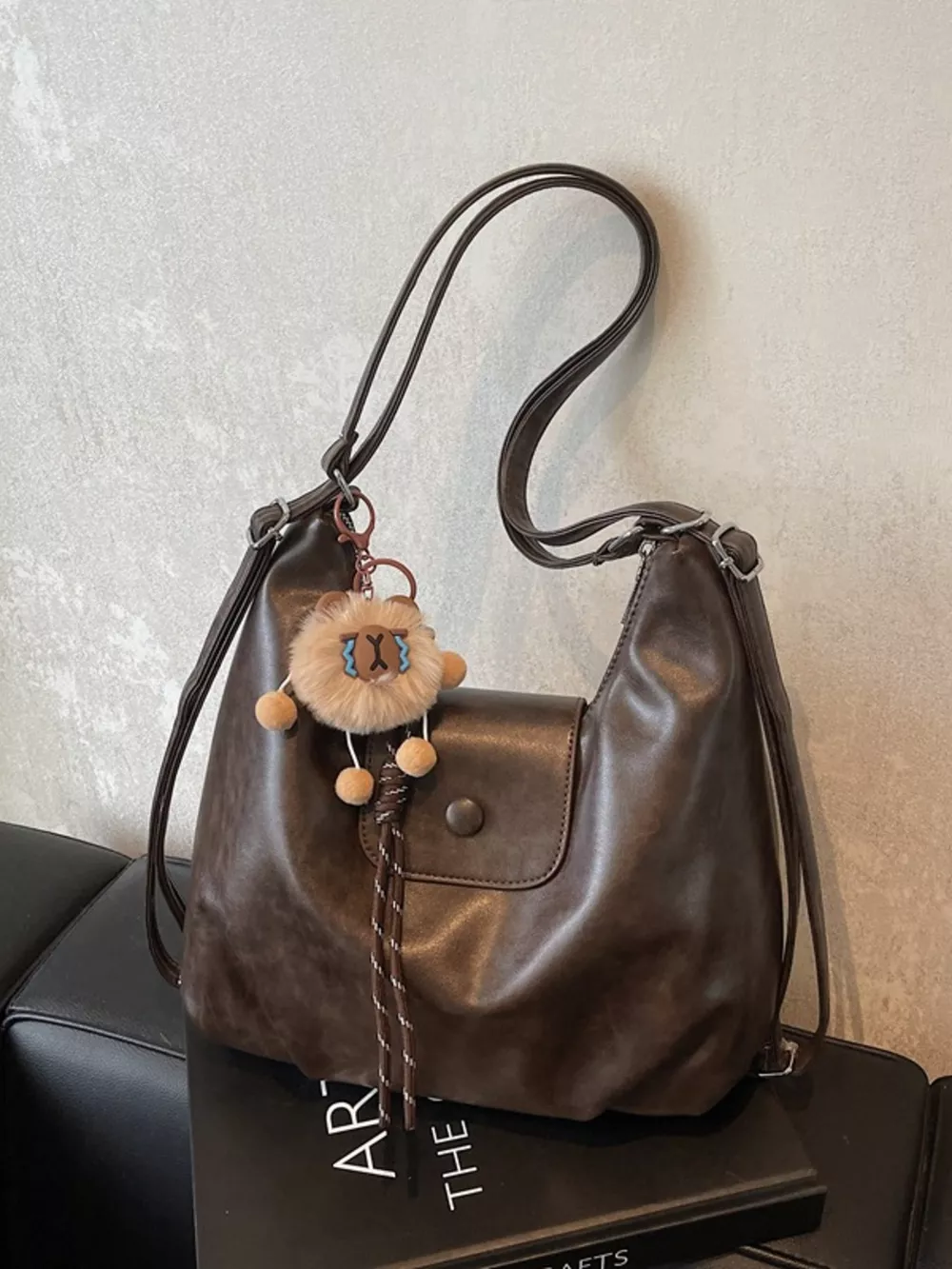 Adjustable Strap Shoulder Bag, image 3