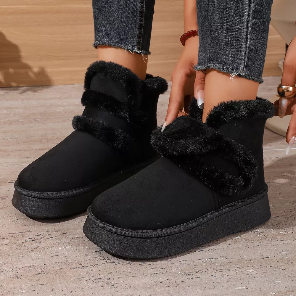 Round Toe Platform Boots, image 3