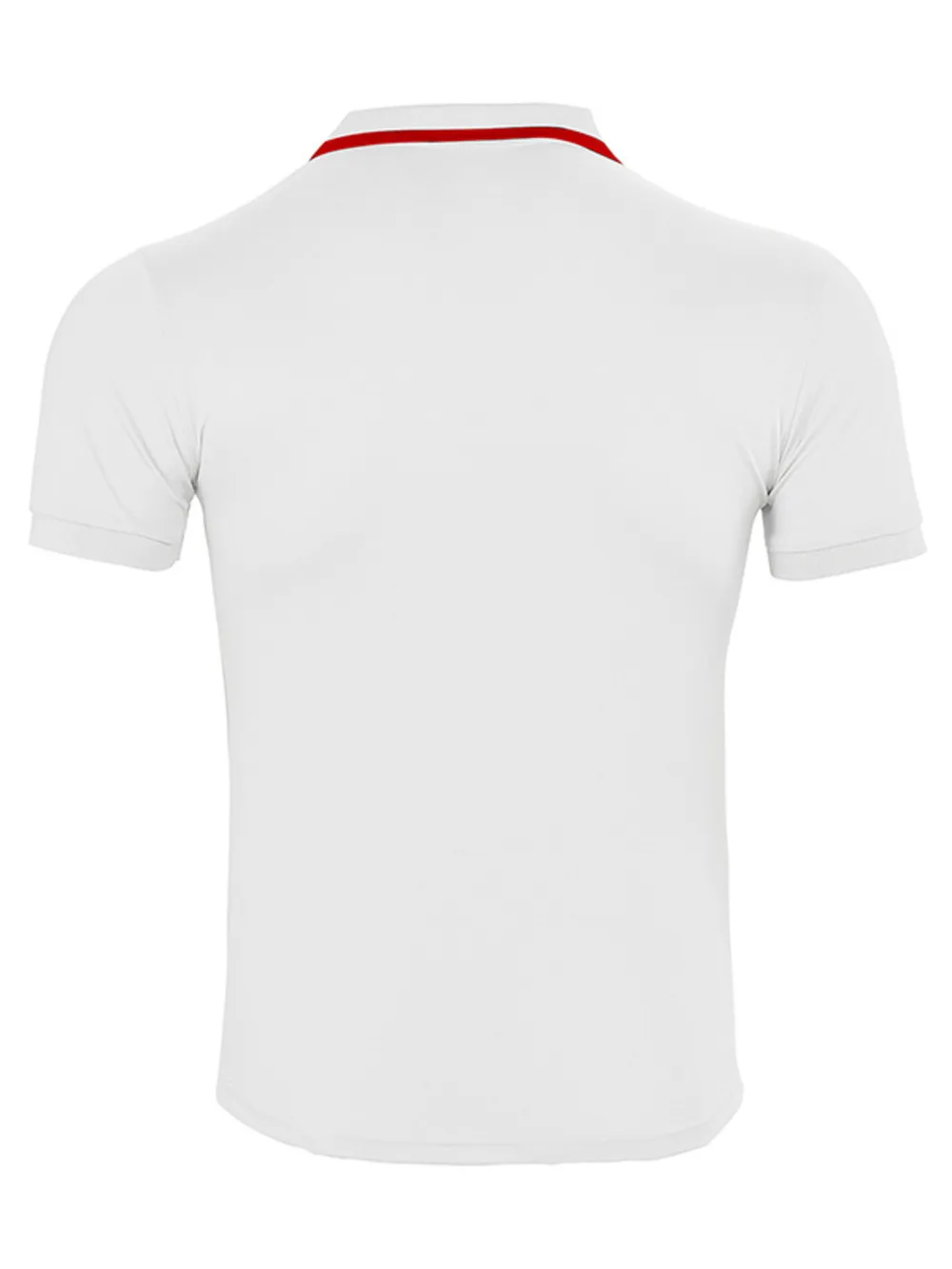 Men's Full Size Button Detail Short Sleeve Polo Plus Size, image 4