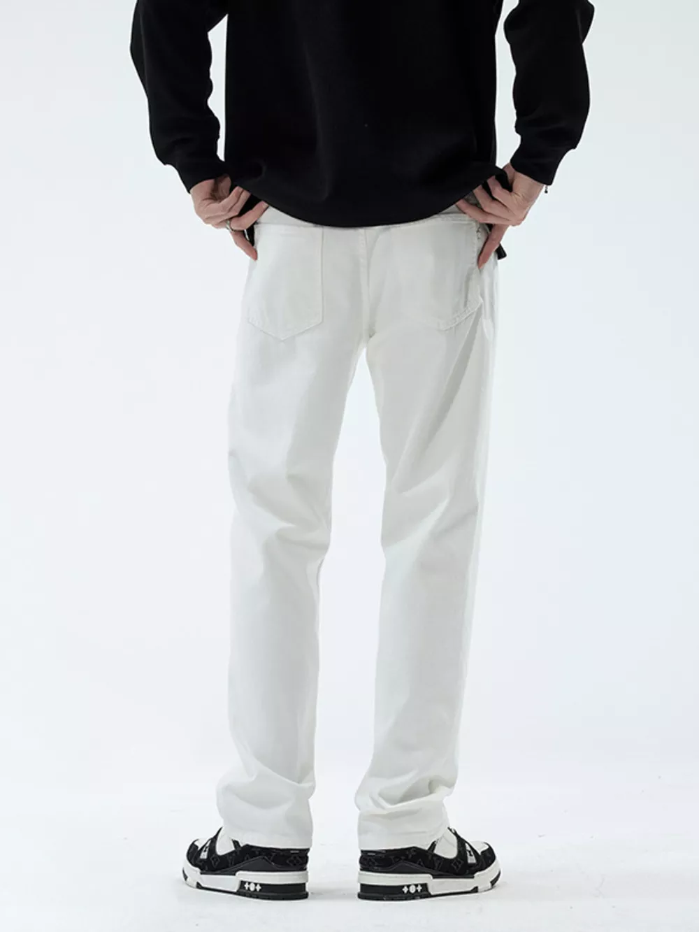 Men's Full Size Loose Fit Jeans Plus Size, image 2