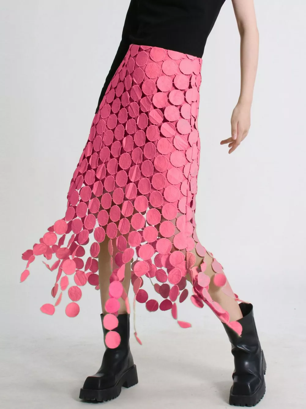 Fringe Midi Skirt, image 14