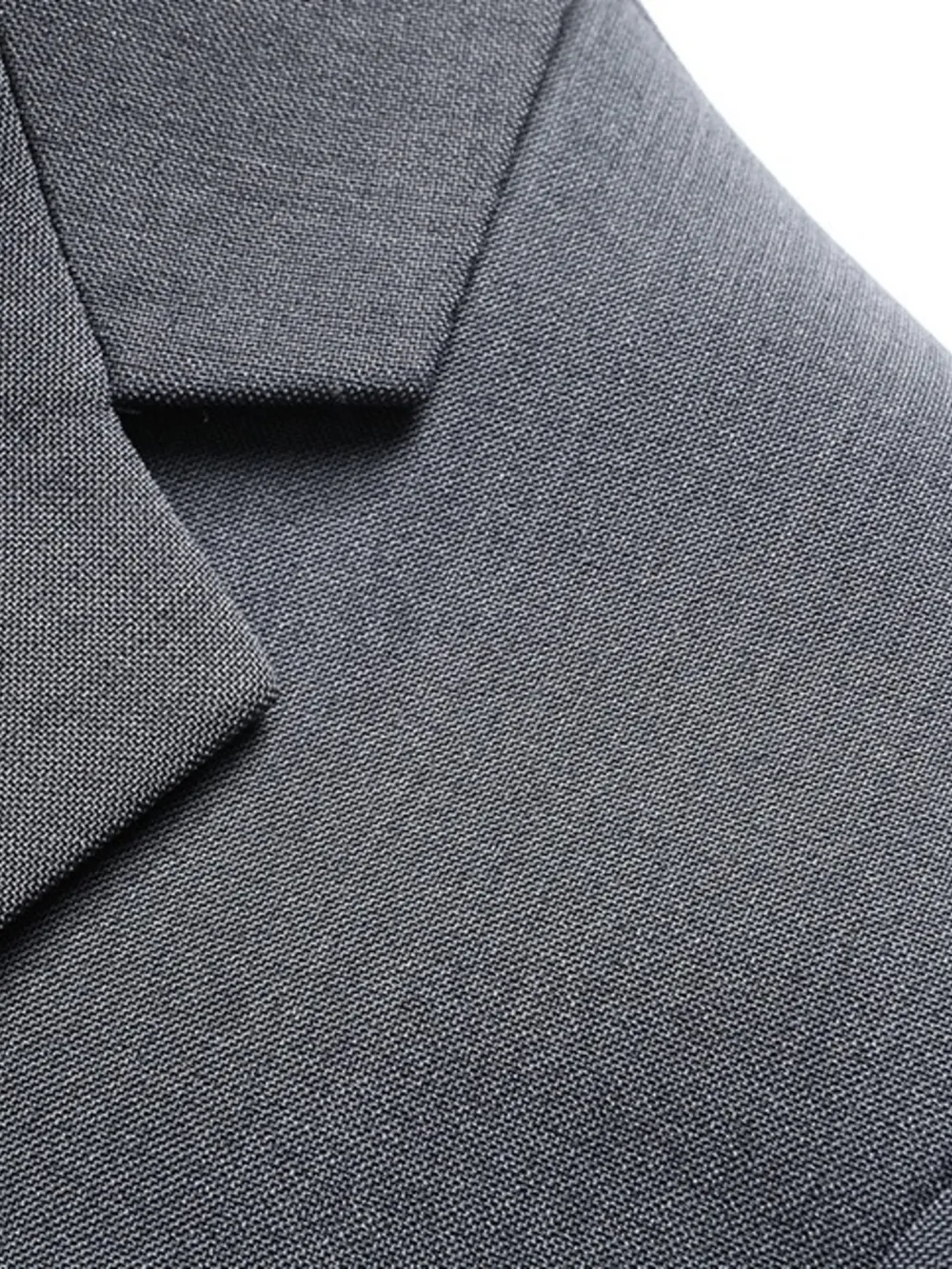 Men's Lapel Collar Long Sleeve Blazer, image 4