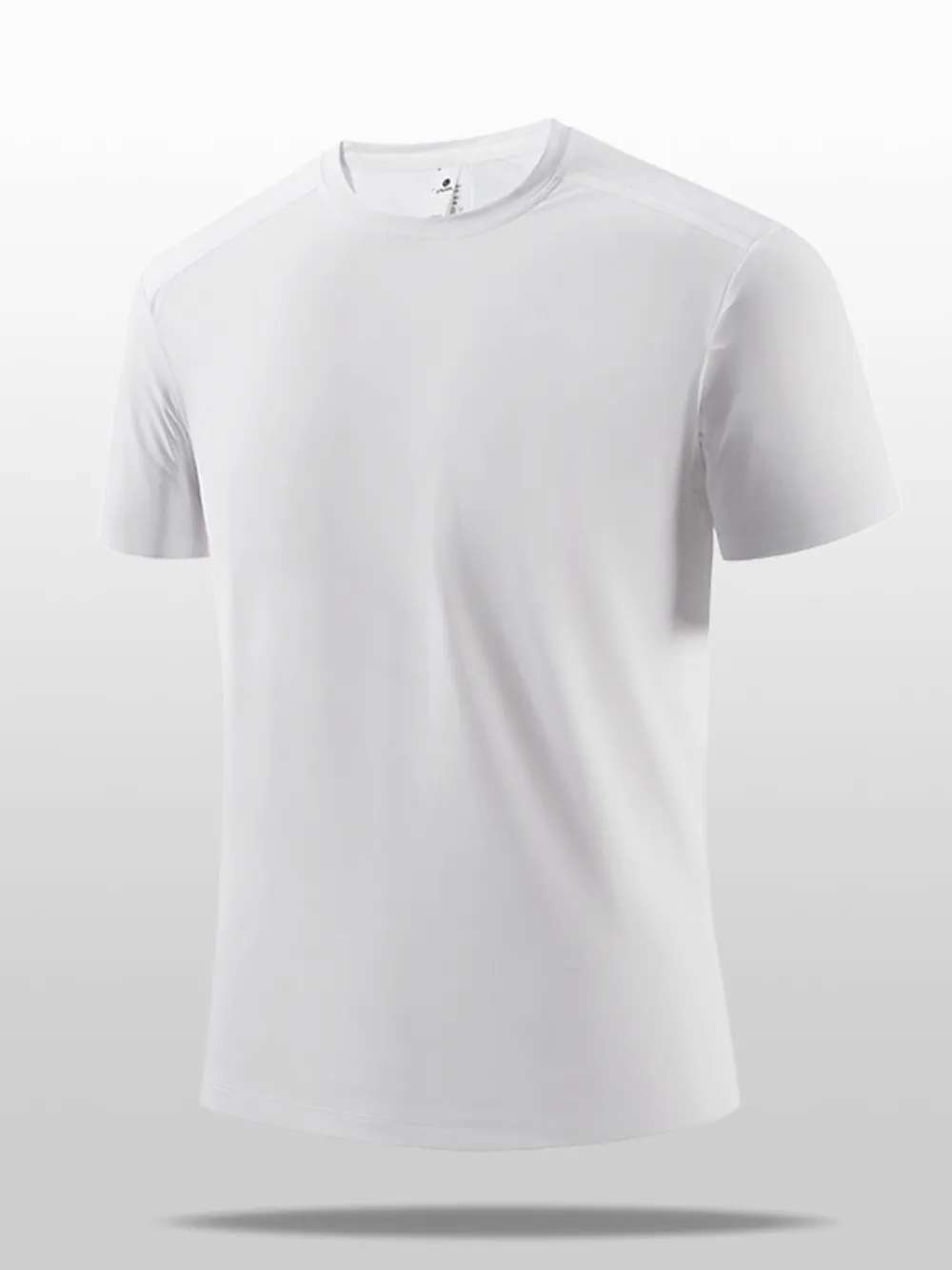 Men's Plus Size Round Neck Short Sleeve Active T-Shirt, image 5