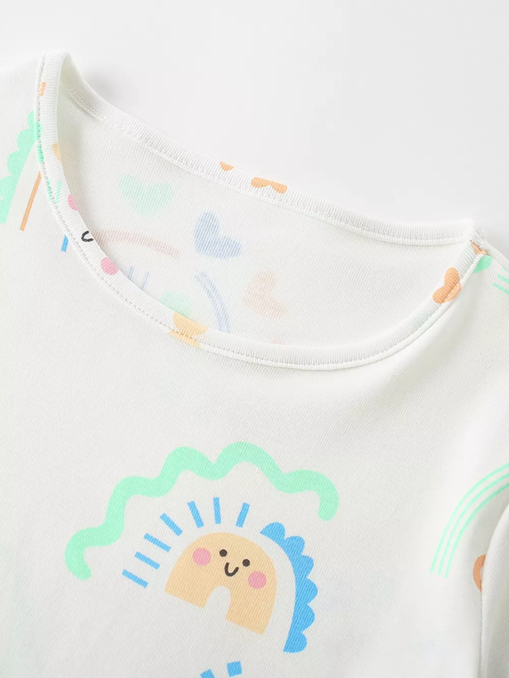Children's Rainbow Print Short Sleeve T-Shirt, image 3
