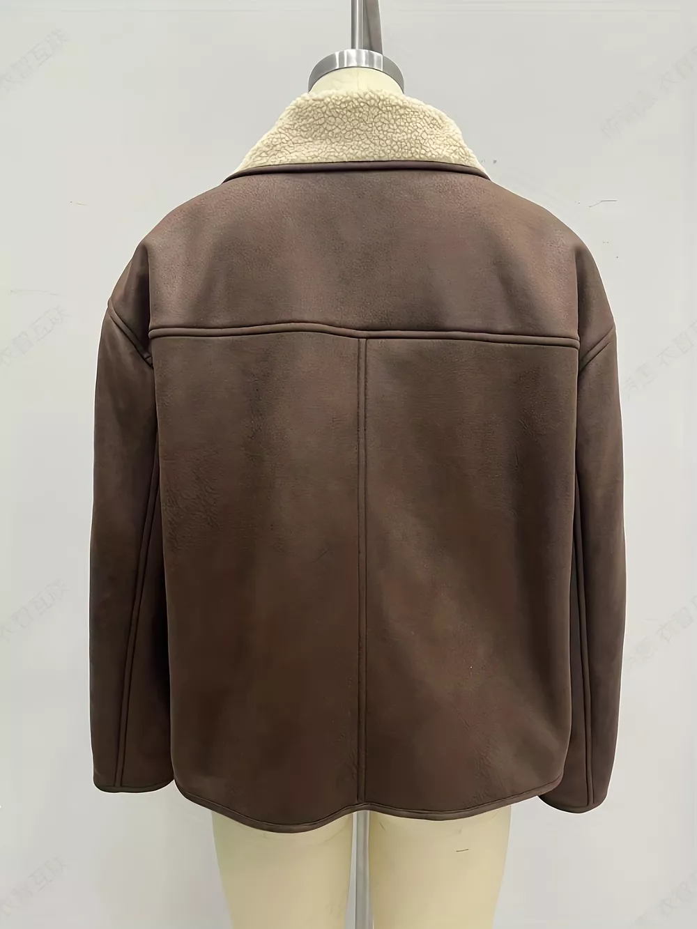 Sherpa Lined Button Down Outerwear, image 8