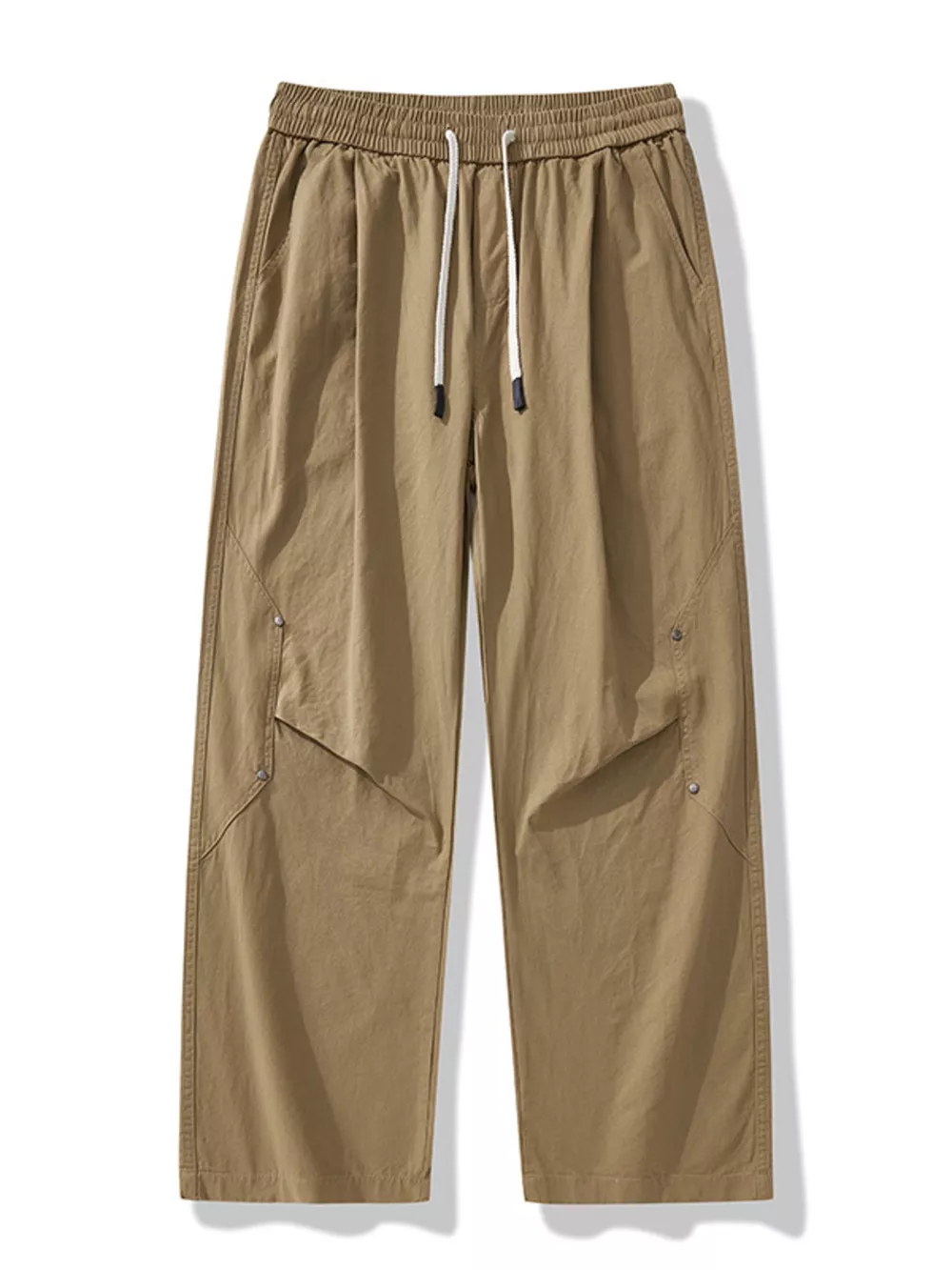 Men's Plus Size Loose Fit Drawstring Cargo Pants, image 8