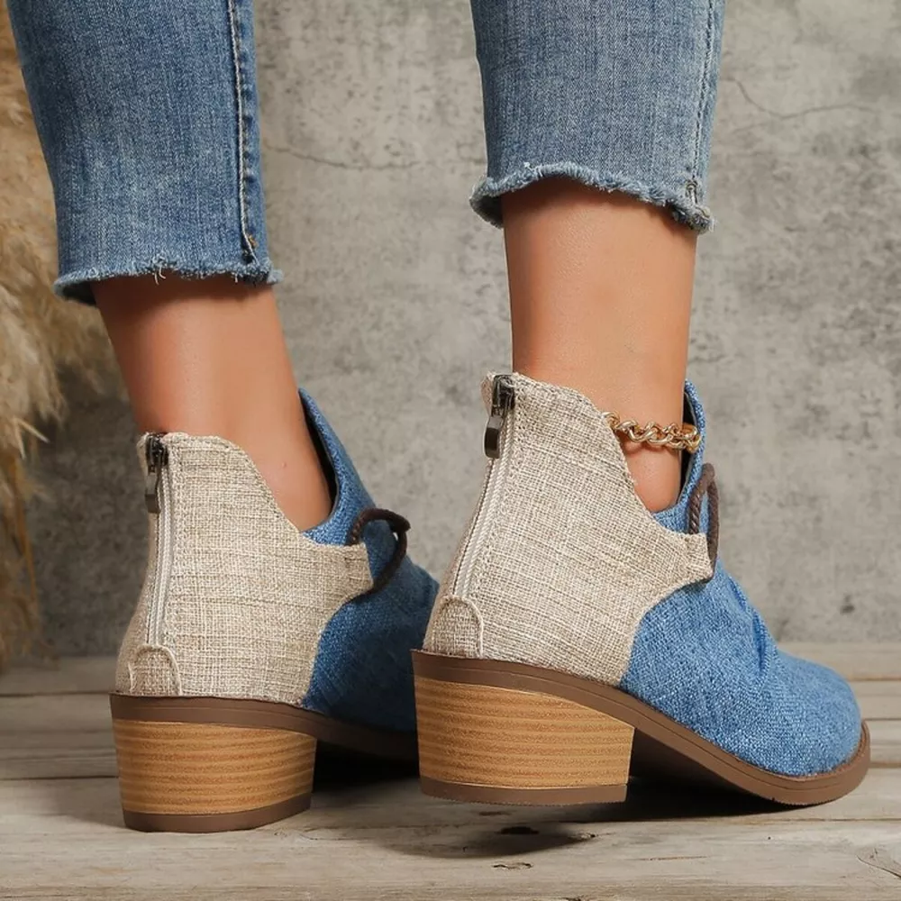 Block Heel Ankle Boots, image 5