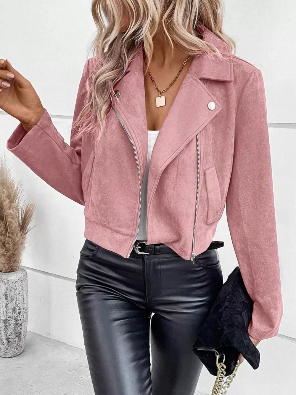 Zip Up Cropped Jacket, image 10