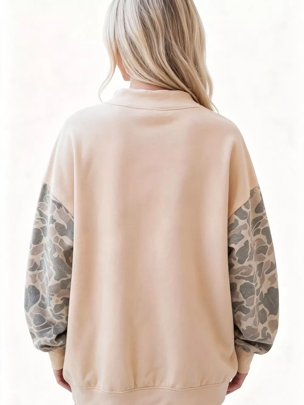 Camouflage Long Sleeve Sweatshirt, image 4