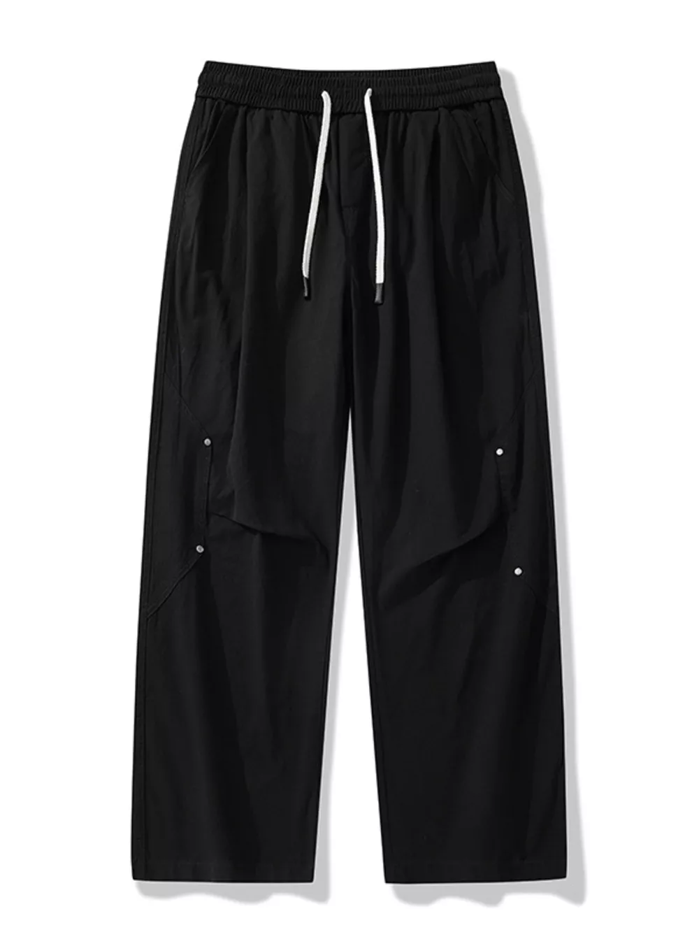 Men's Plus Size Loose Fit Drawstring Cargo Pants, image 4