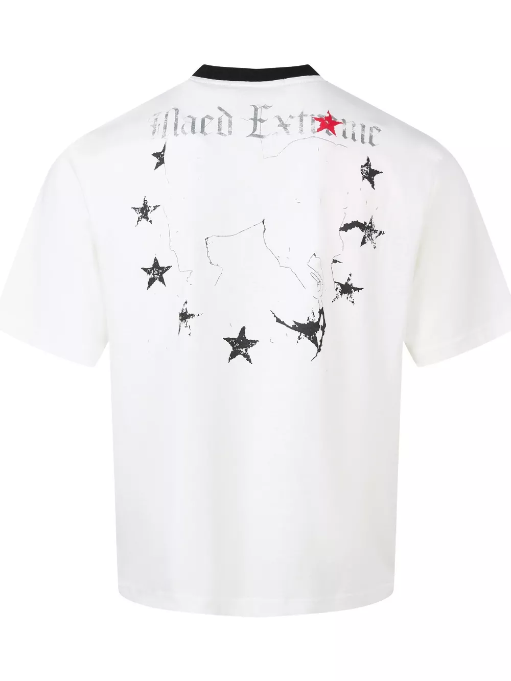 Men's Cat Star Graphic Short Sleeve T-Shirt, image 3