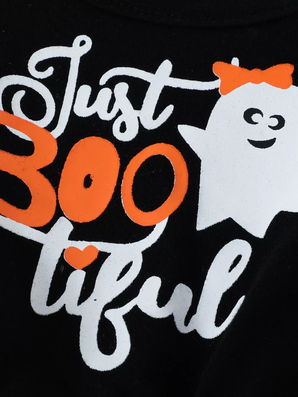Children's Halloween Ghost Graphic Dress and Hooded Cape Set, image 6