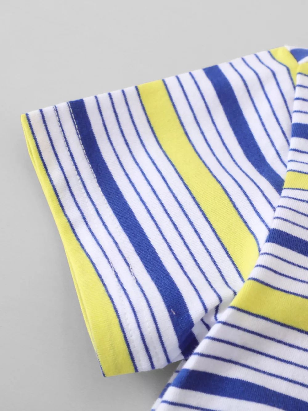 Children's Striped Polo Shirt & Printed Shorts Set, image 5