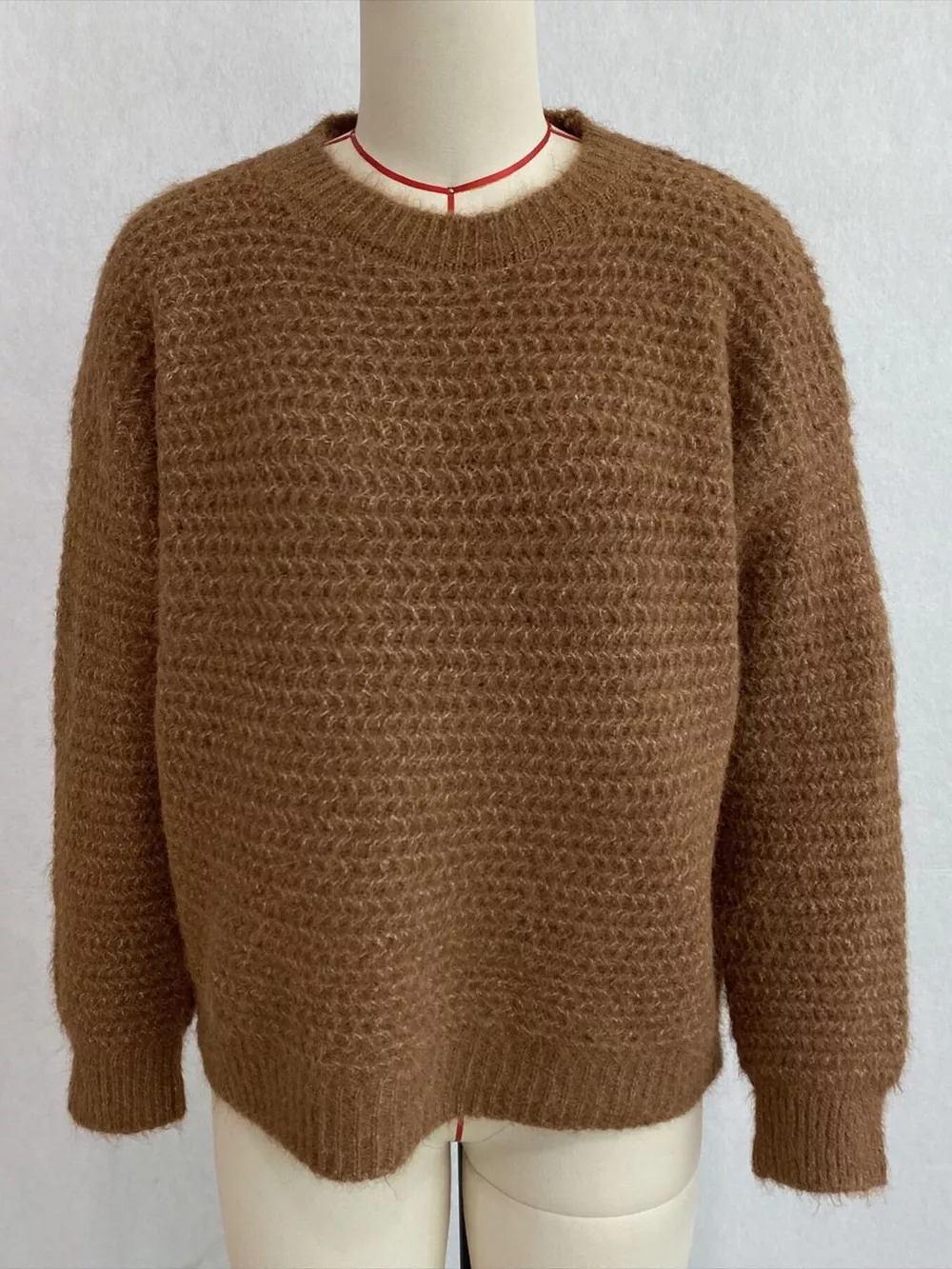 Round Neck Drop Shoulder Sweater, image 29