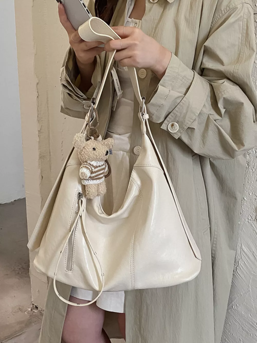 PU Leather Shoulder Bag, image 3