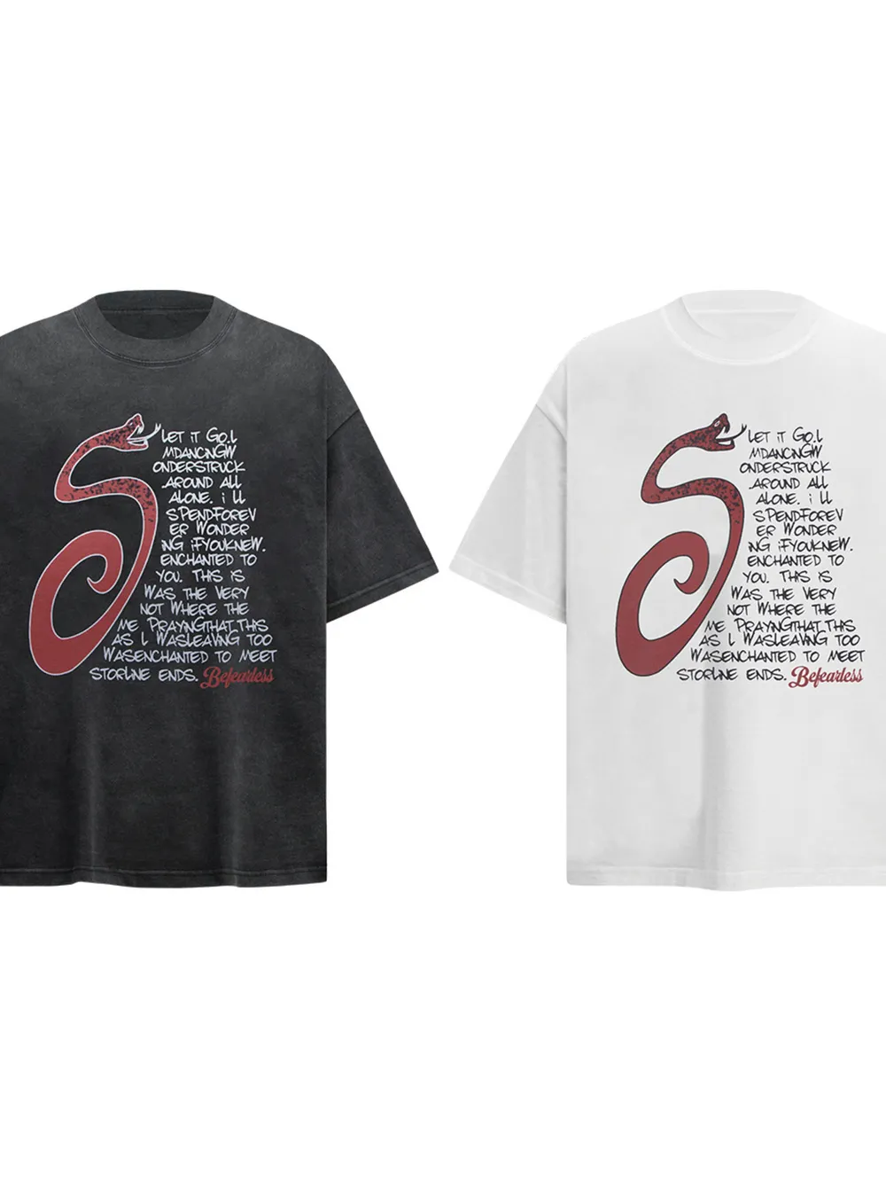 Men's Letter Round Neck Short Sleeve T-Shirt, image 7
