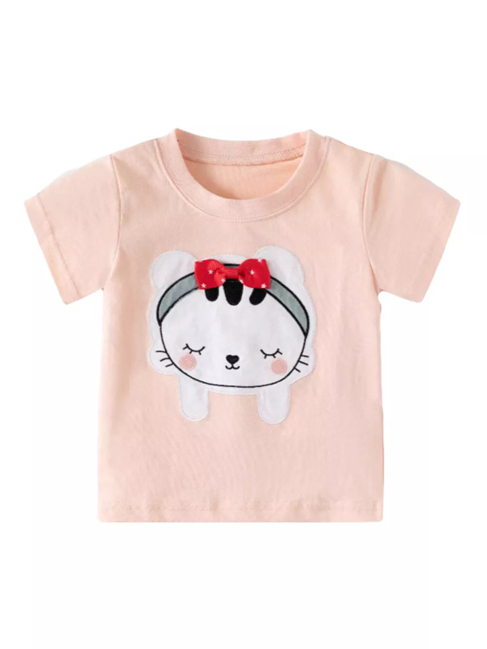 Children's Cartoon Cat Short Sleeve T-Shirt, image 2