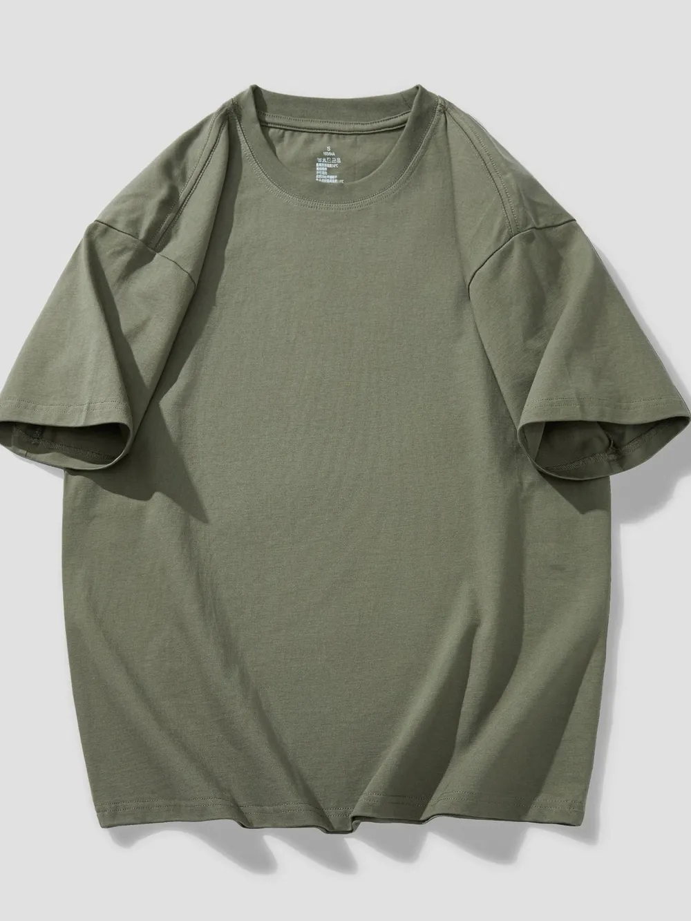 Men's Full Size Round Neck Short Sleeve T-Shirt Plus Size, image 10