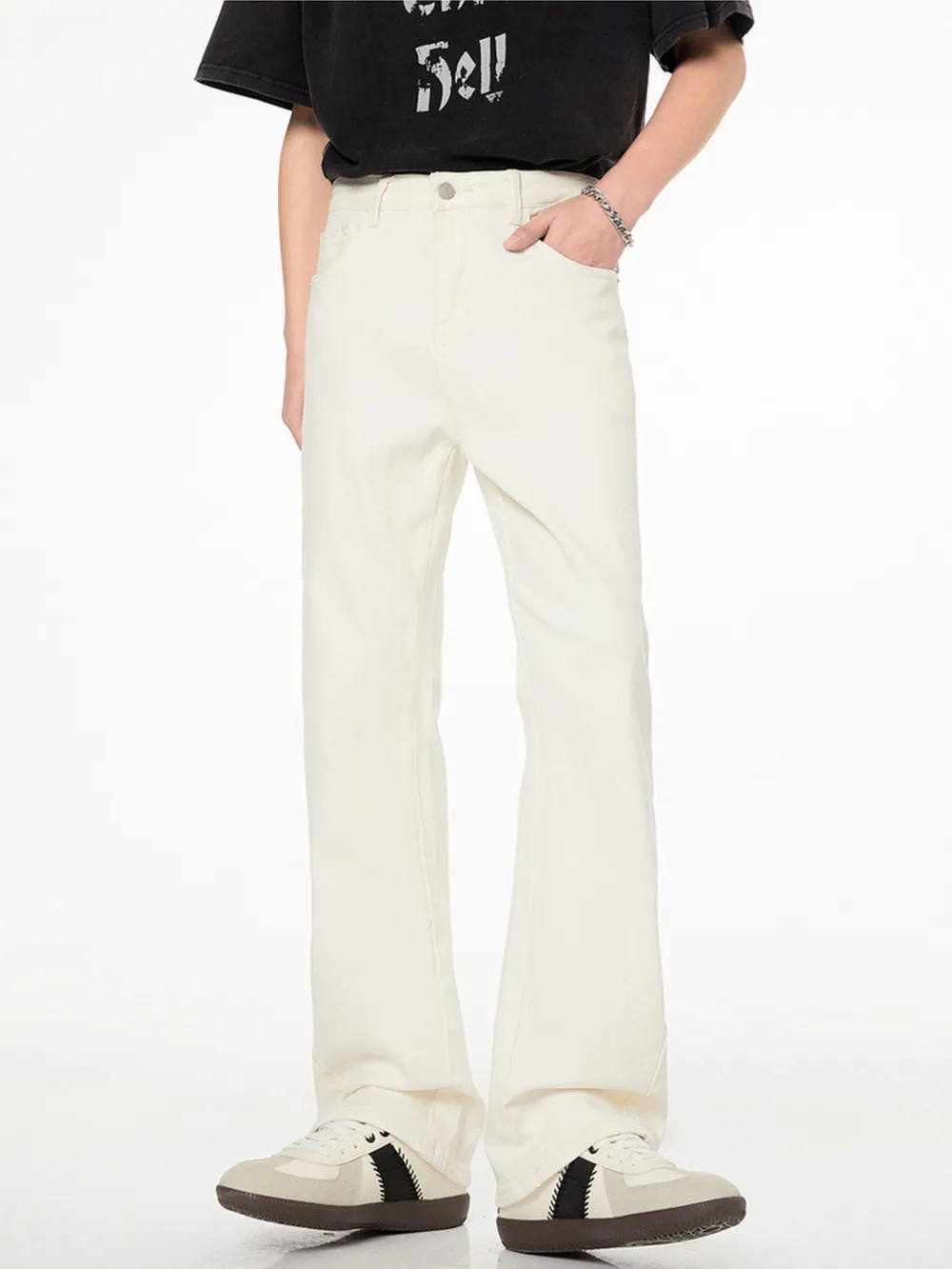 Men's Flare Leg Jeans, image 11