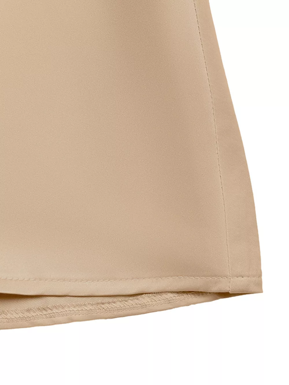 Satin Wrap Midi Dress with Pockets, image 8