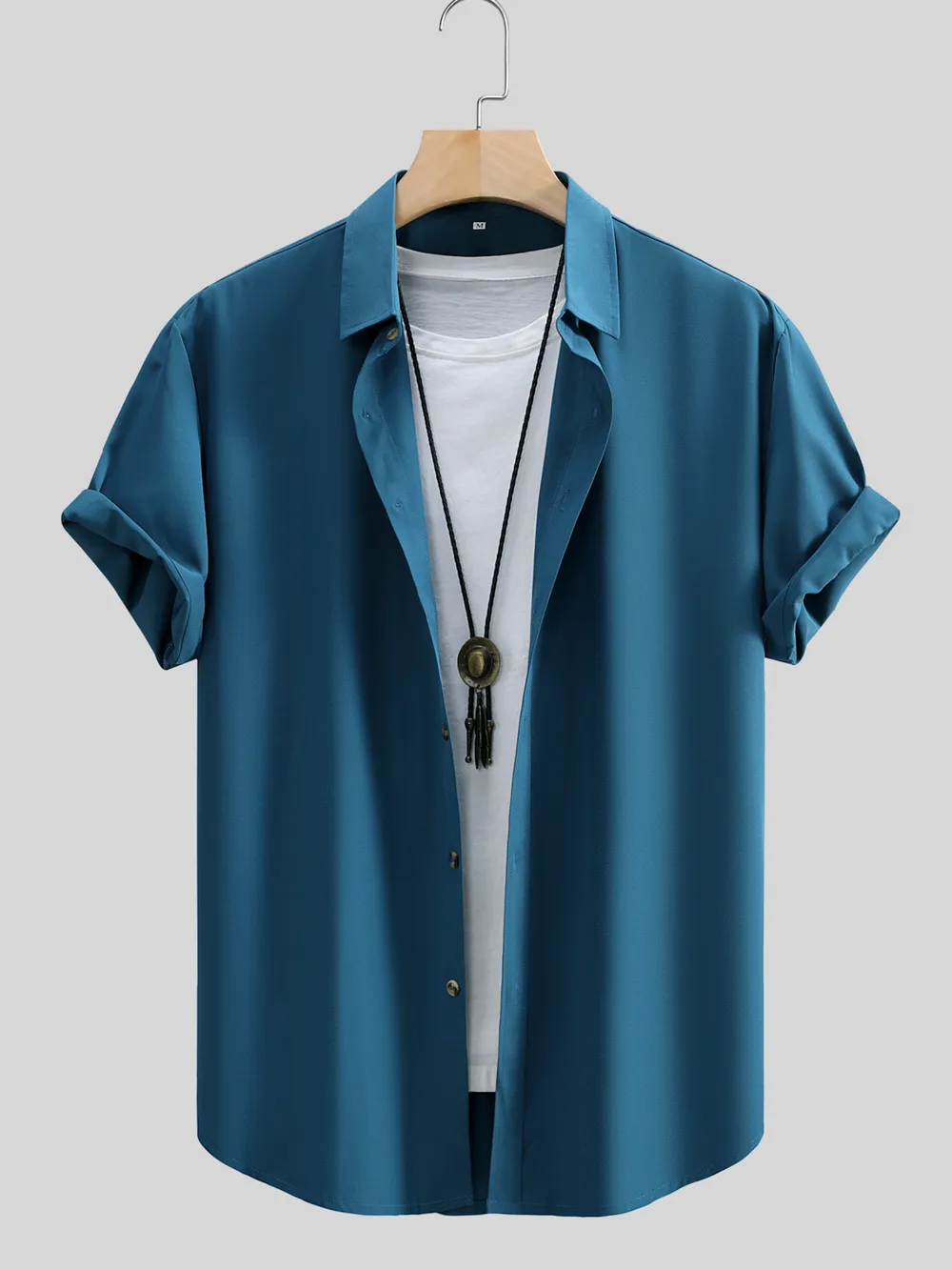 Men's Casual Short-Sleeve Shirt, image 6