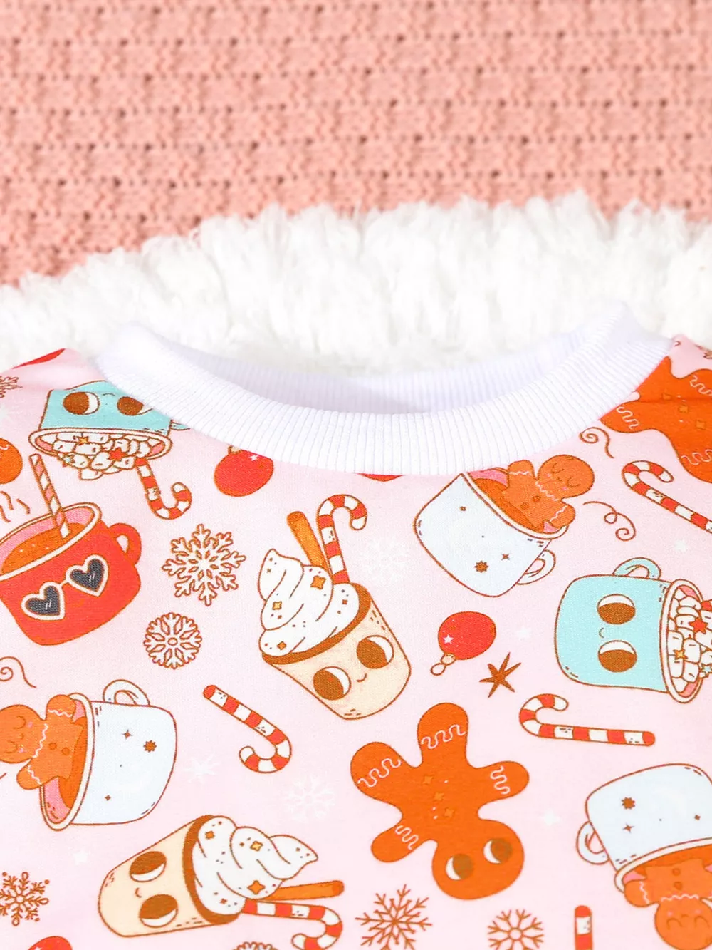 Children's Christmas Santa Print Long Sleeve Set, image 8