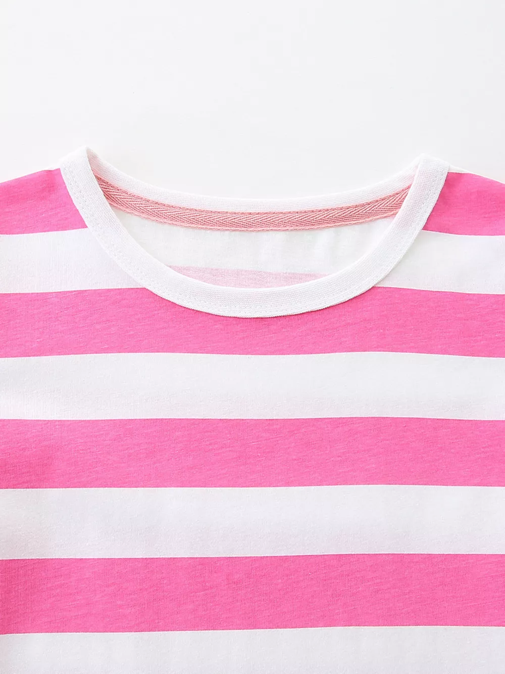 Children's Bee Embroidered Striped Casual Dress, image 3