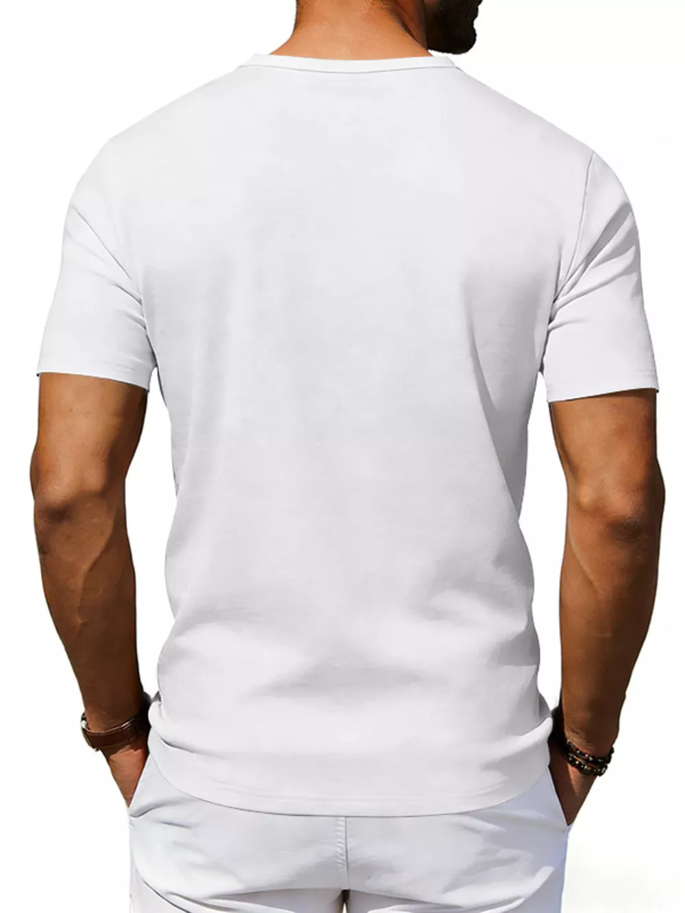 Men's Full Size Short Sleeve Pocket T-Shirt Plus Size, image 13