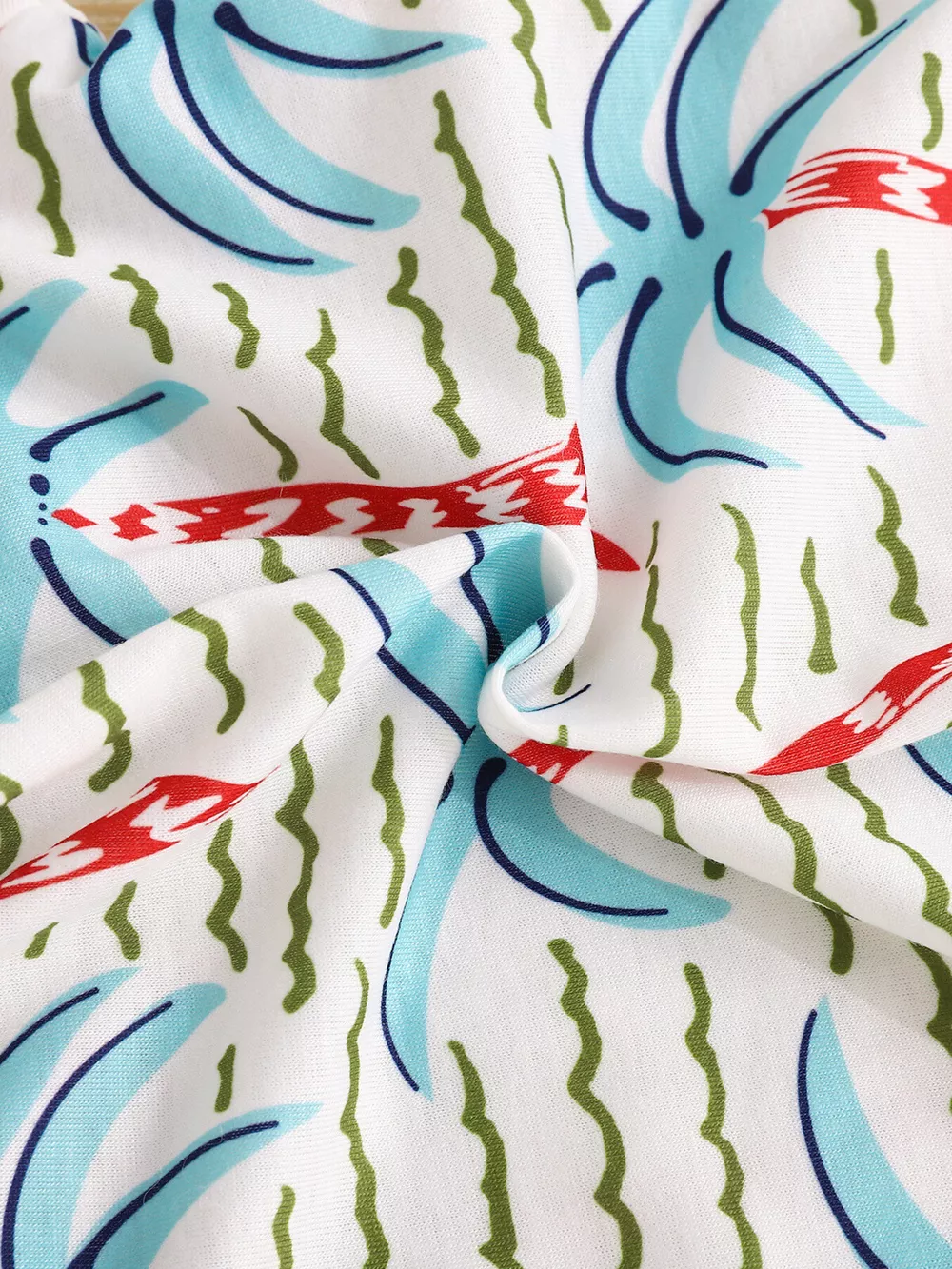 Children's Palm Tree Print T-Shirt and Shorts Set, image 13