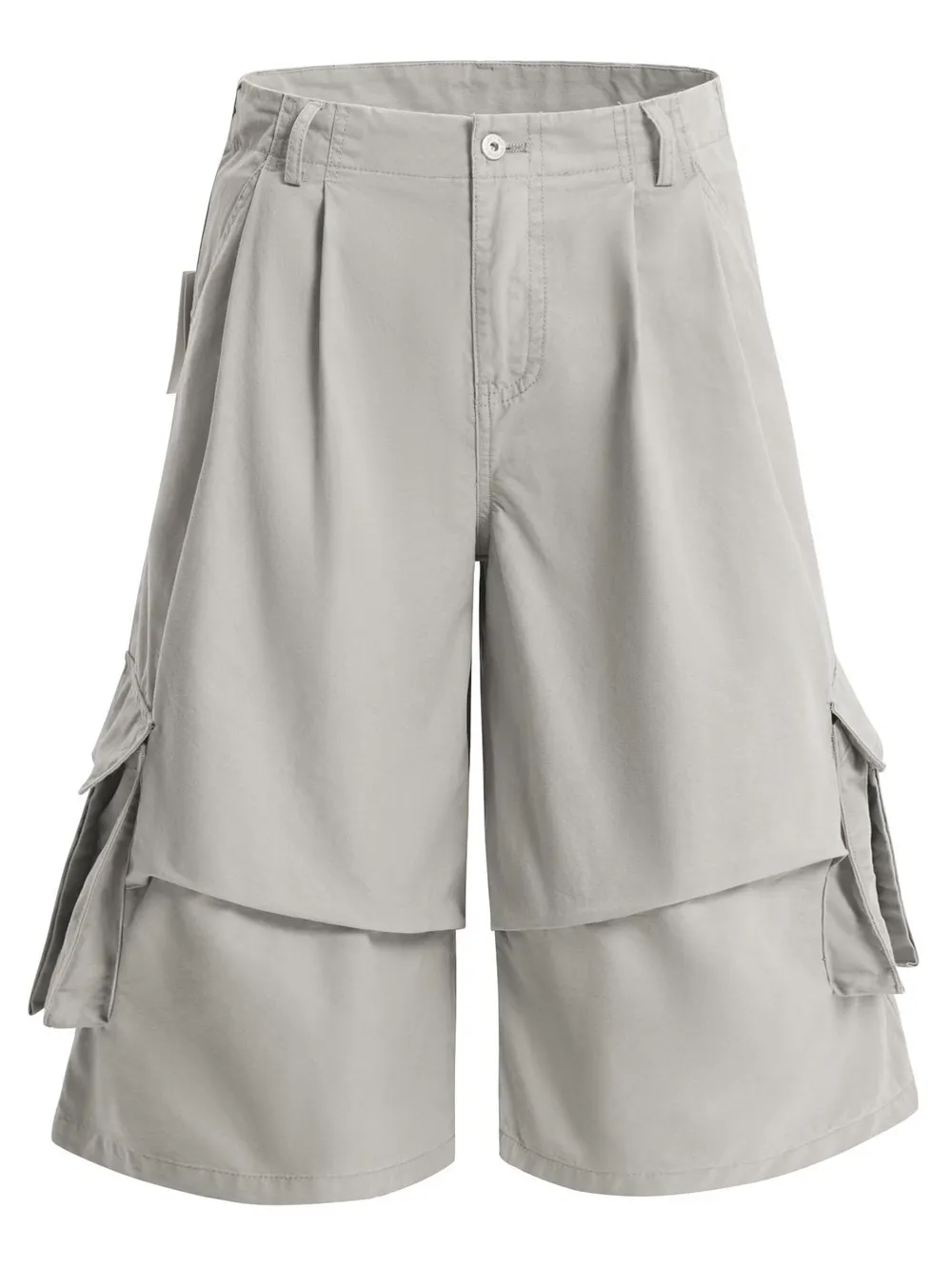 Men's Wide Leg Cargo Shorts, image 6