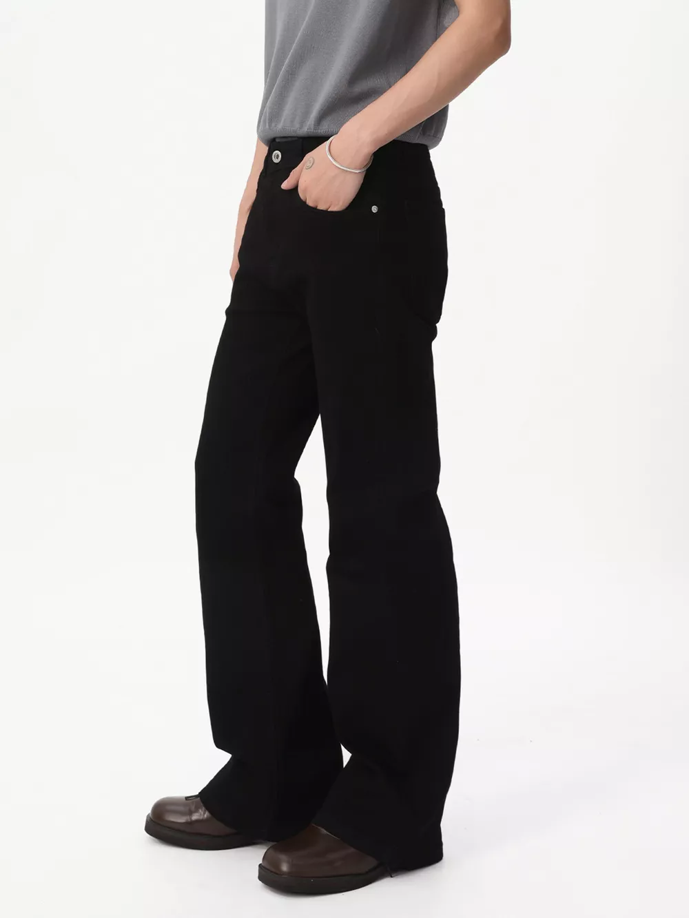 Men's Loose Fit Bootcut Jeans