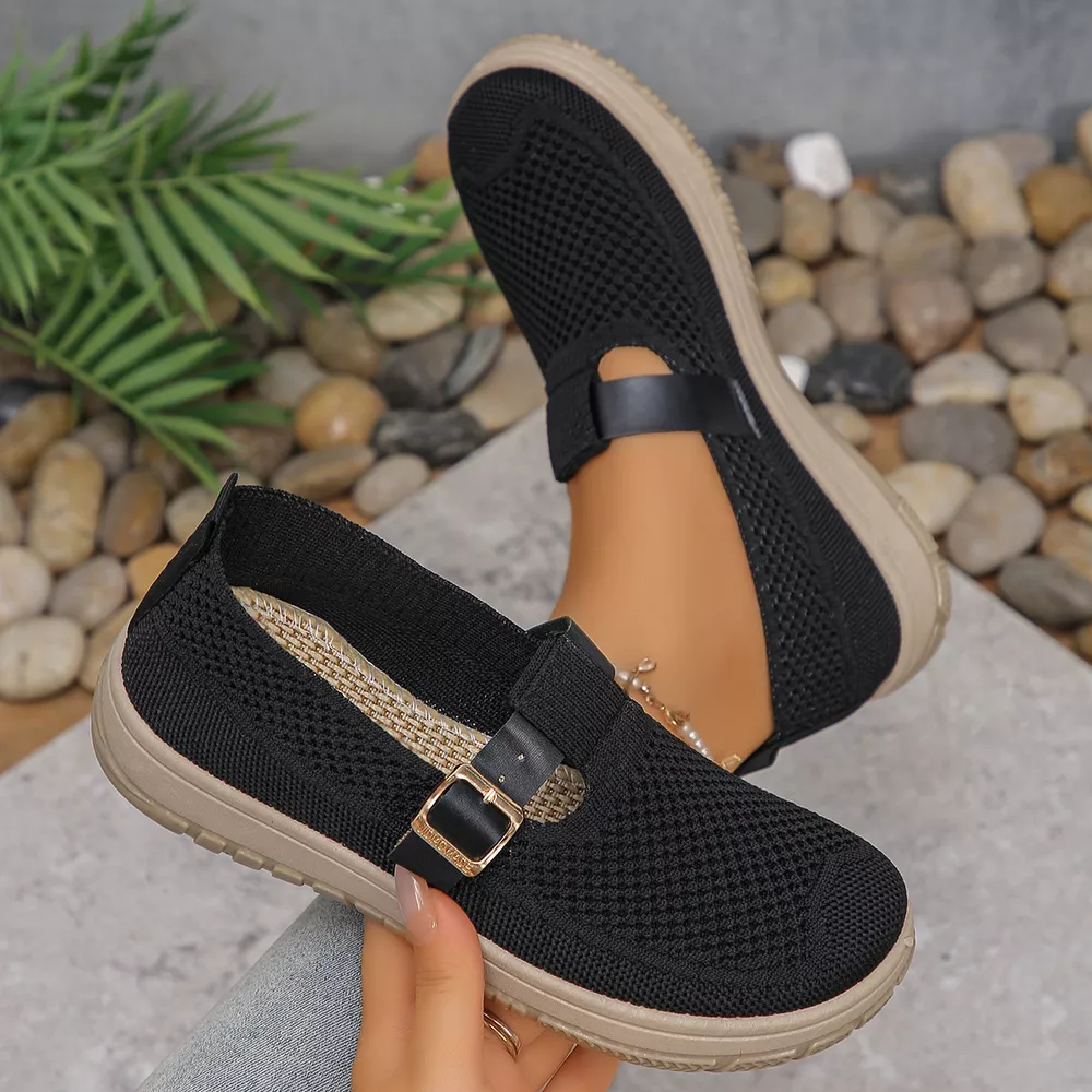 Round Toe Platform Slip-Ons, image 4
