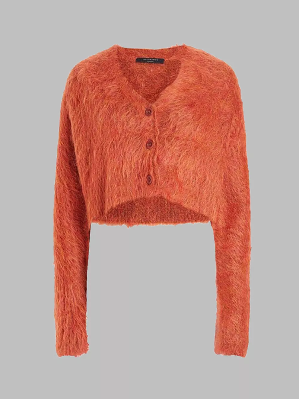 Fluffy Knit Cropped Cardigan, image 8