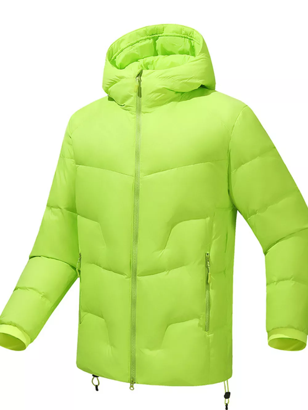 Men's Plus Size Hooded Padded Winter Puffer Jacket, image 5