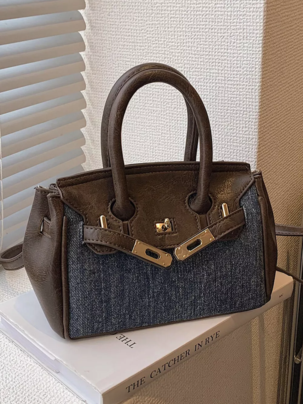 Top Handle Crossbody Bag, image 2