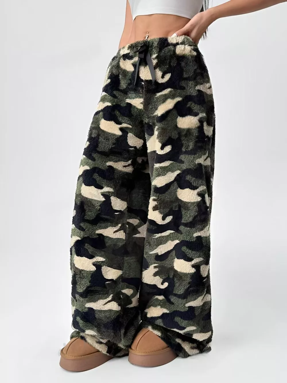 Leopard Wide Leg Pants, image 13