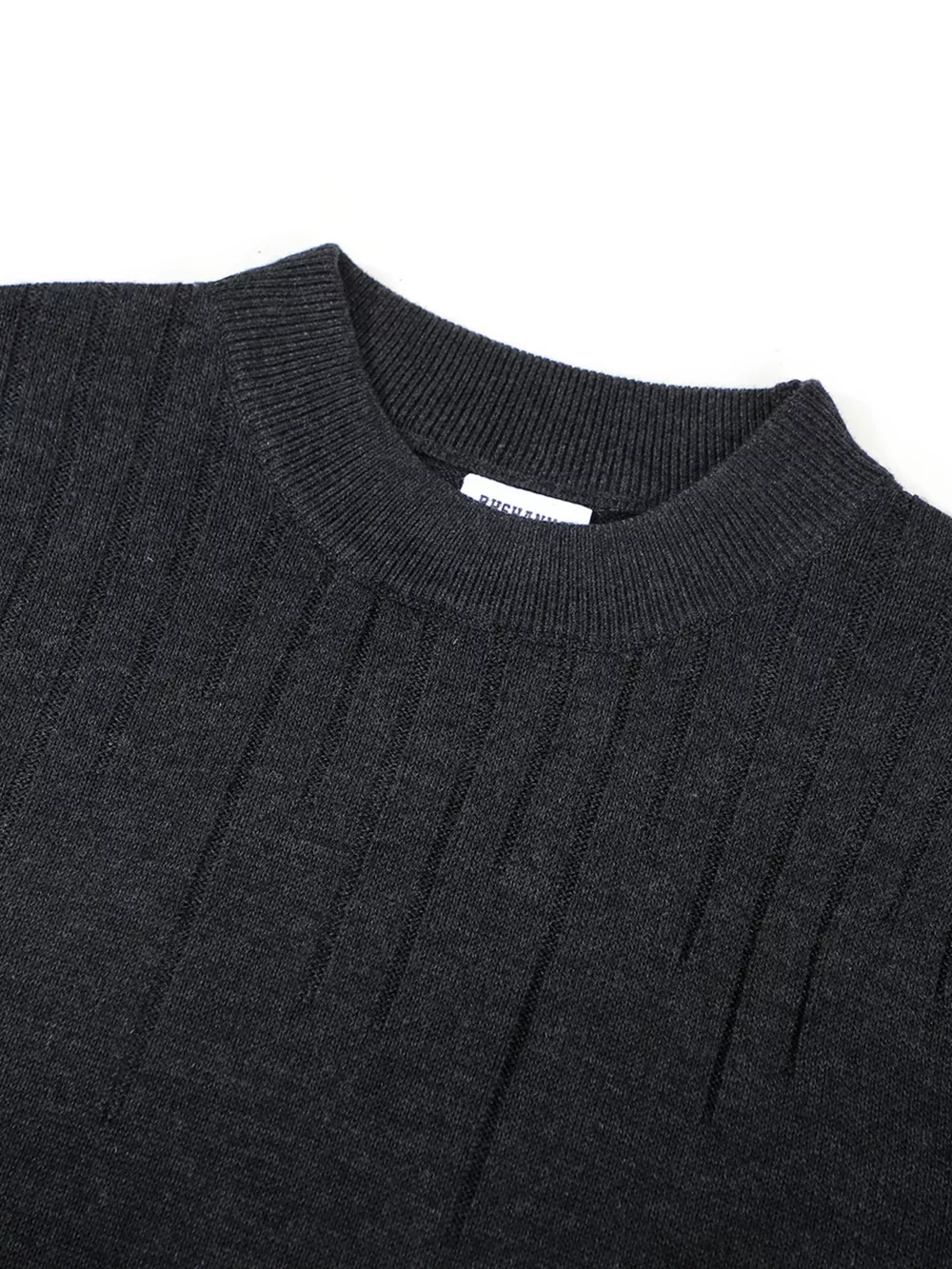 Men's Mock Neck Short Sleeve Knit Top, image 4