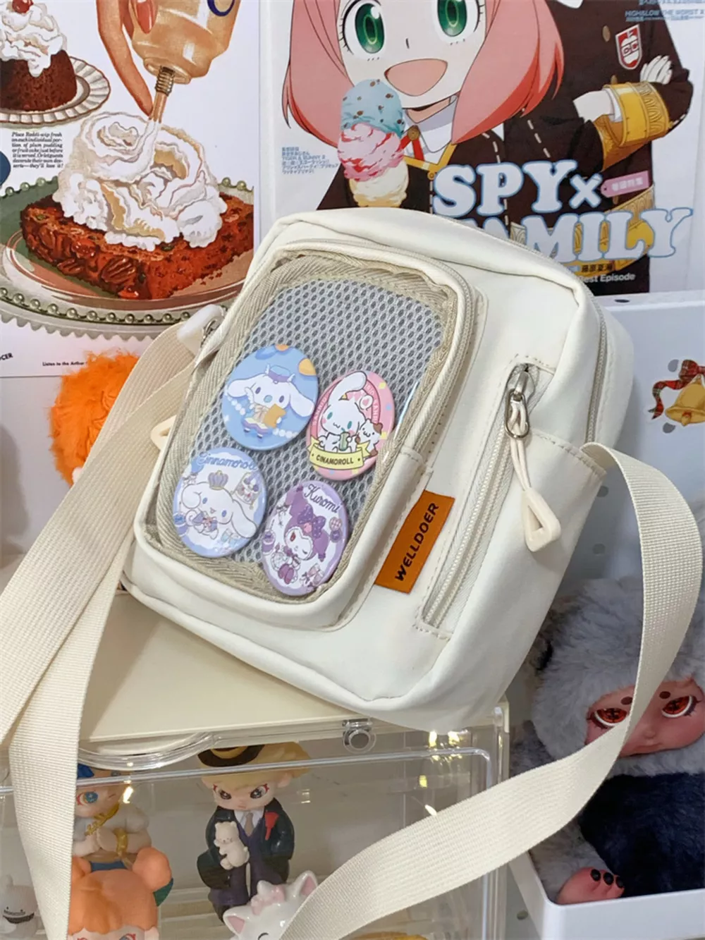 Badge Display Crossbody Bag, image 16