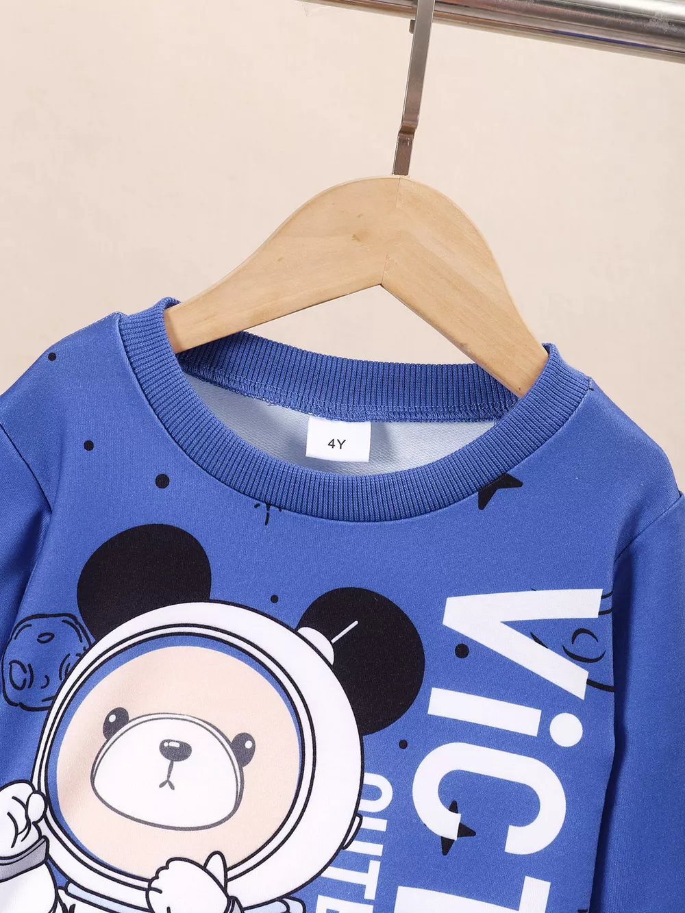 Children's Graphic Long Sleeve Top and Pants Set, image 3