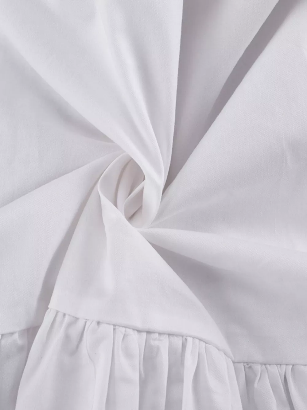 Button-Up Balloon Sleeve Mini Dress, image 13