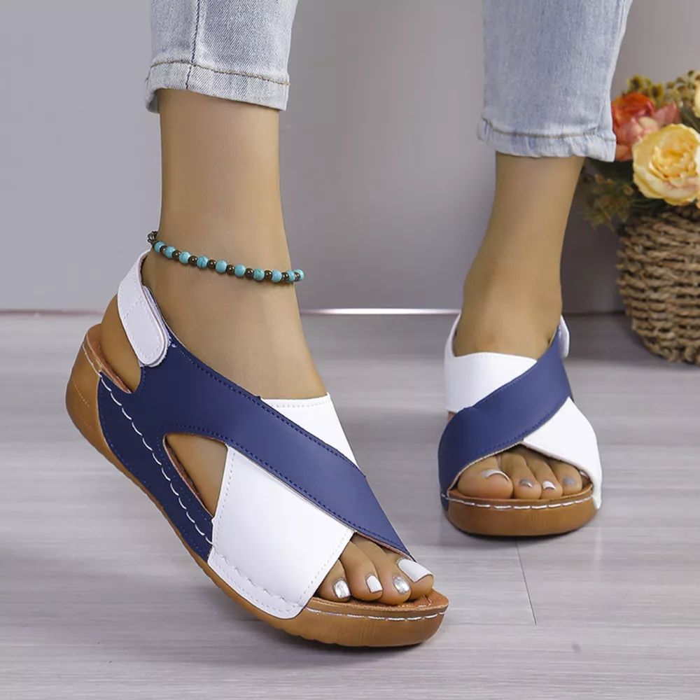 Open Toe Wedge Sandals, image 5
