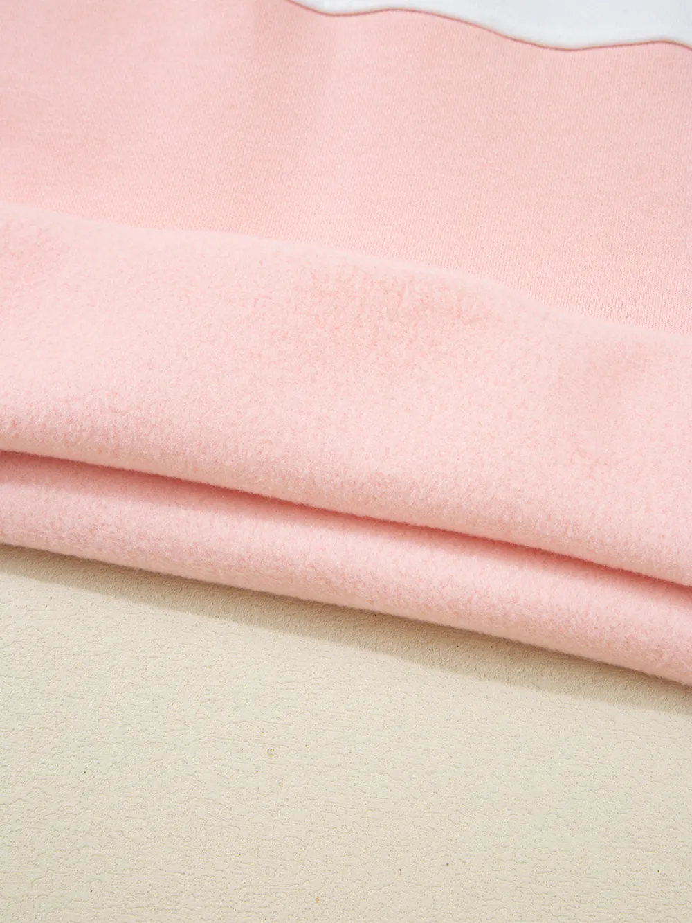 Colorblock Patchwork Half Button Baggy Sweatshirt, image 14