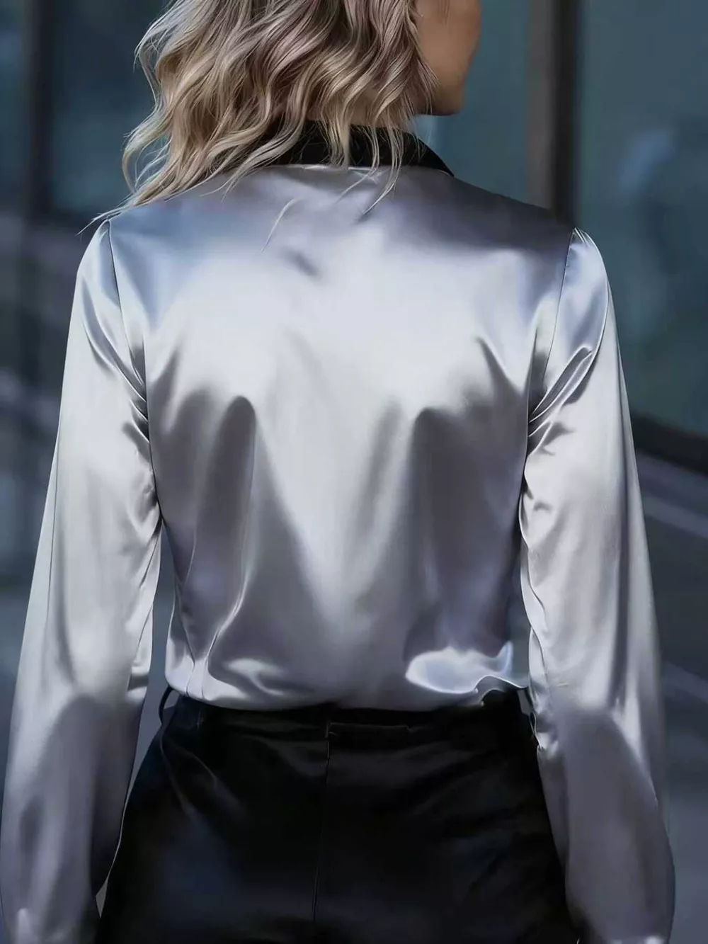 Button Up Long Sleeve Shirt, image 8