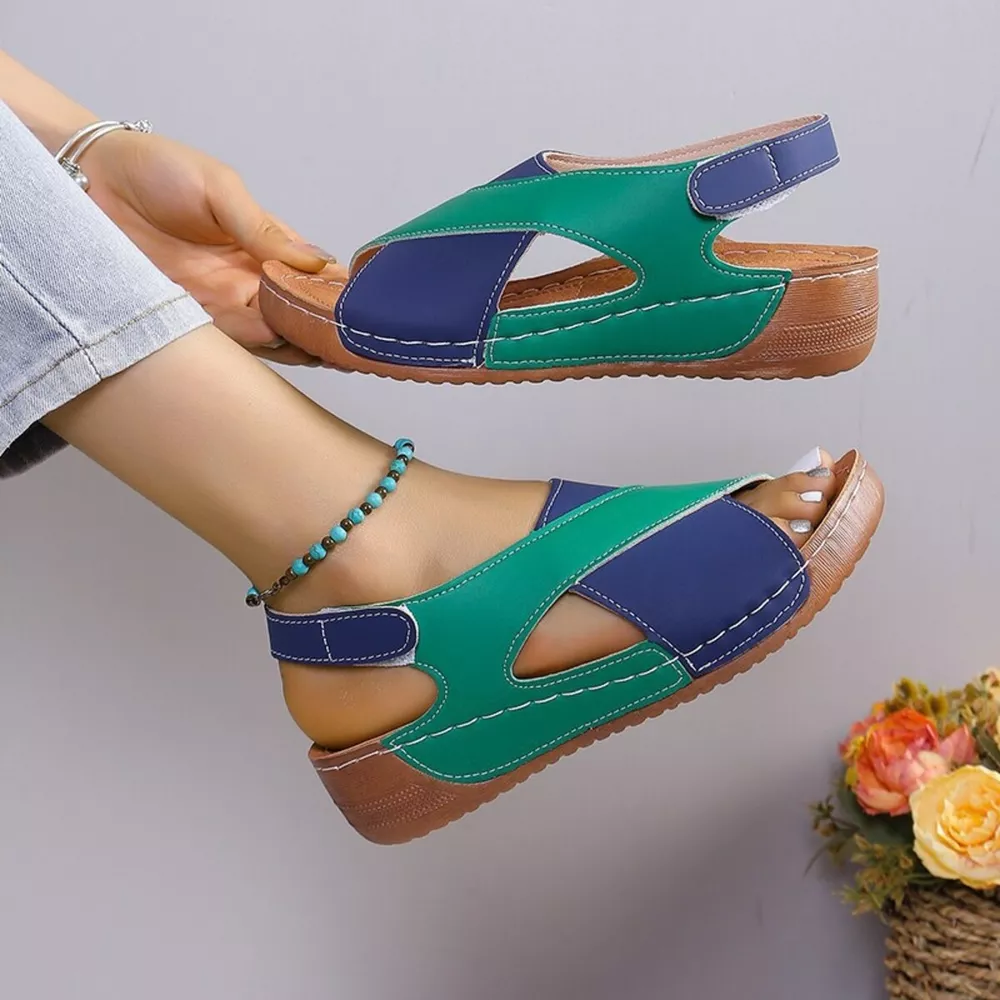 Open Toe Wedge Sandals, image 11
