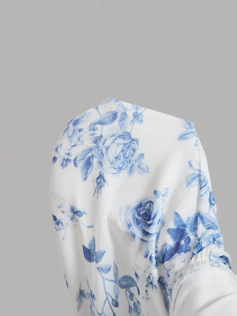 Floral Print Bodycon Midi Dress, image 4