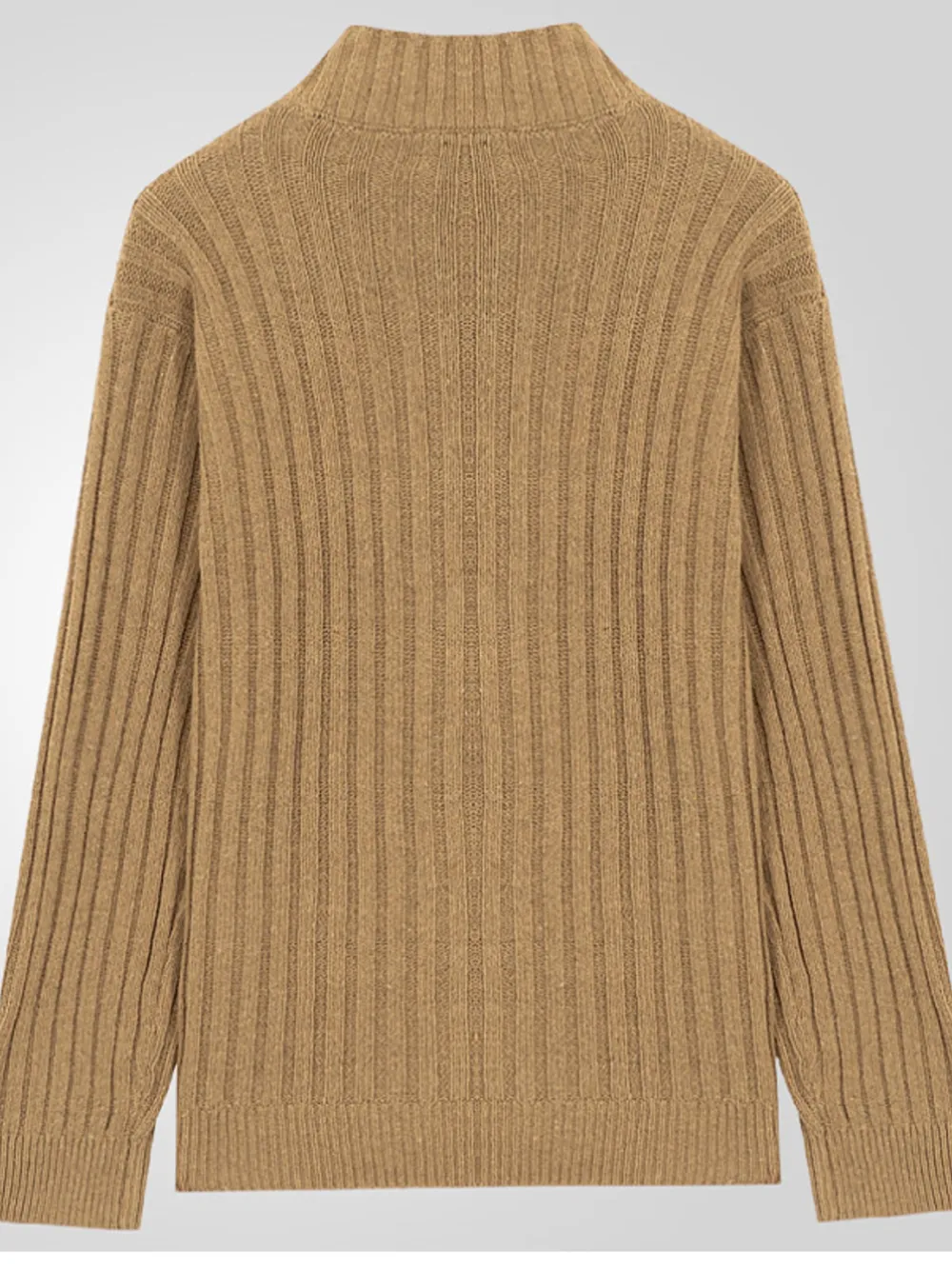 Men's Full Size Ribbed Button Up Cardigan Plus Size, image 8